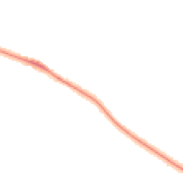 Night-time road noise heatmap for CV22 5AT