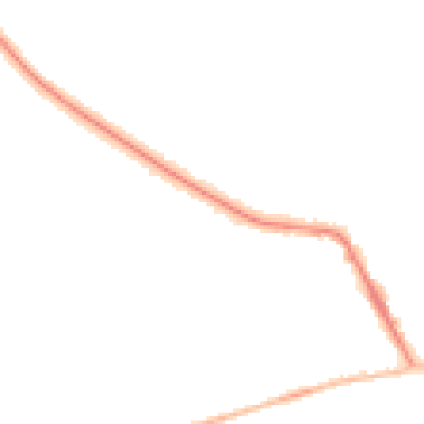 Night-time road noise heatmap for CV22 5BG