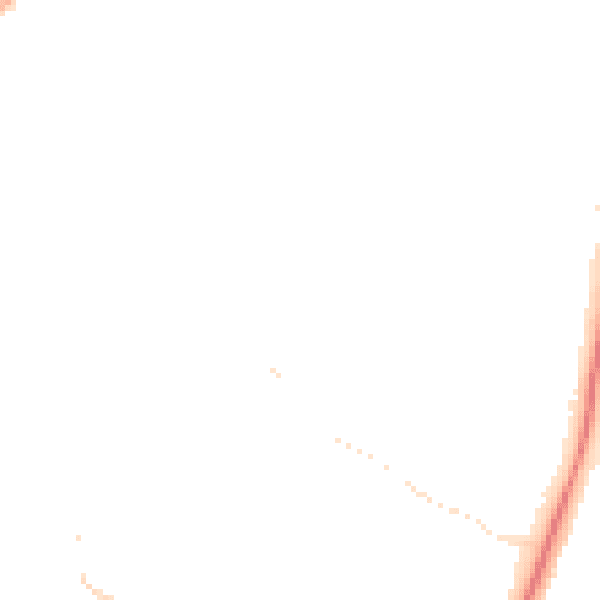 Night-time road noise heatmap for CV22 6ED