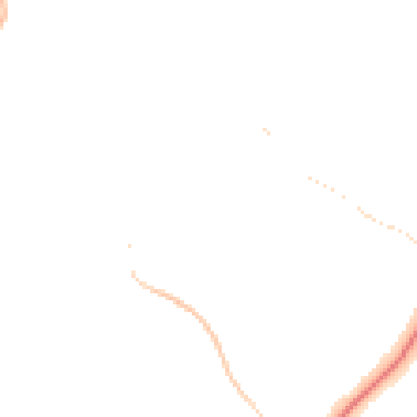 Night-time road noise heatmap for CV22 6EL