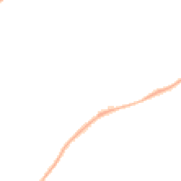 Night-time road noise heatmap for CV22 7BB