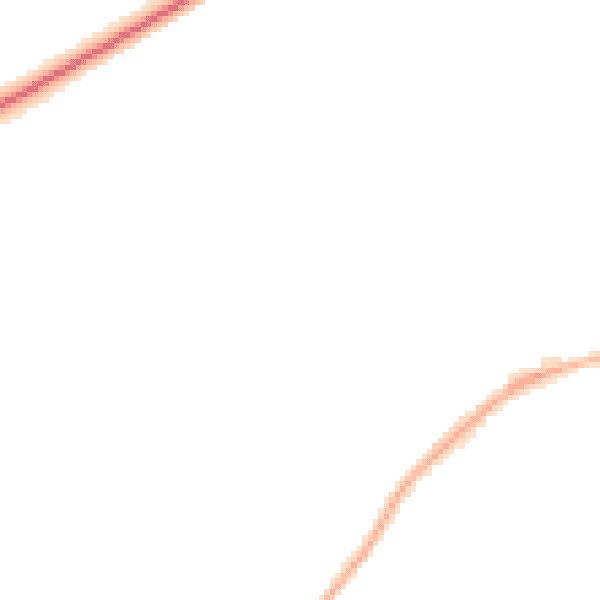 Night-time road noise heatmap for CV22 7ER