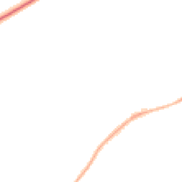 Night-time road noise heatmap for CV22 7ET