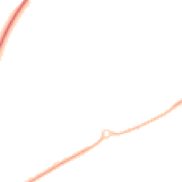 Night-time road noise heatmap for CV22 7FH