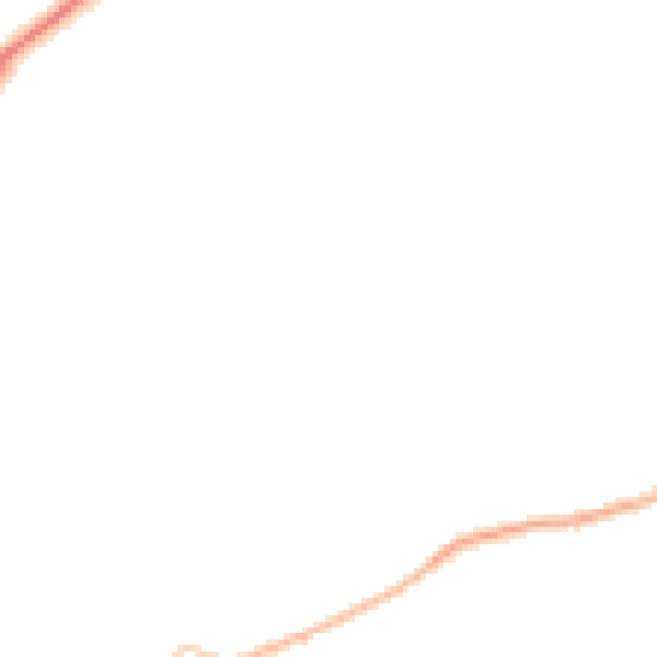 Night-time road noise heatmap for CV22 7GQ