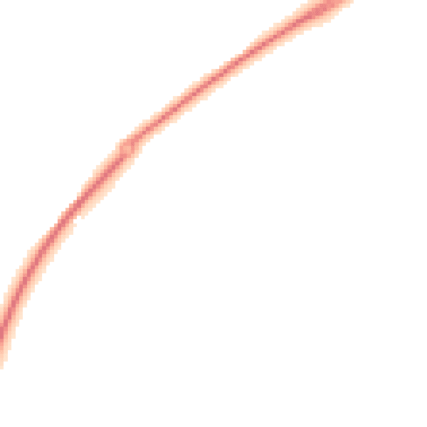 Night-time road noise heatmap for CV22 7GZ