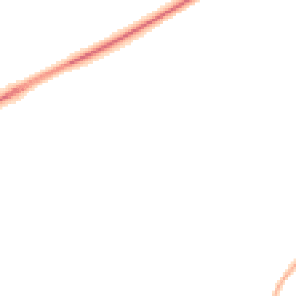 Night-time road noise heatmap for CV22 7HP