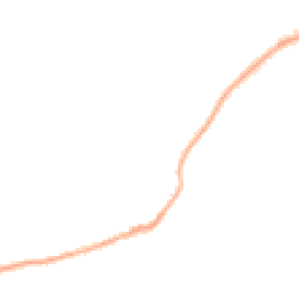 Night-time road noise heatmap for CV22 7LT
