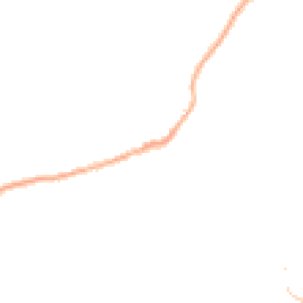 Night-time road noise heatmap for CV22 7LZ