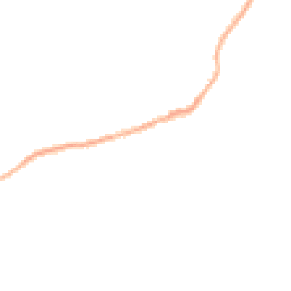 Night-time road noise heatmap for CV22 7NL