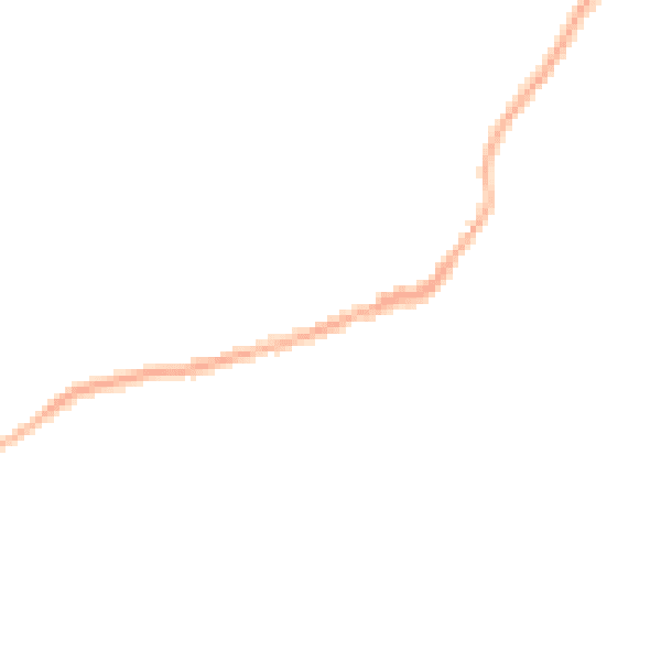 Night-time road noise heatmap for CV22 7NQ