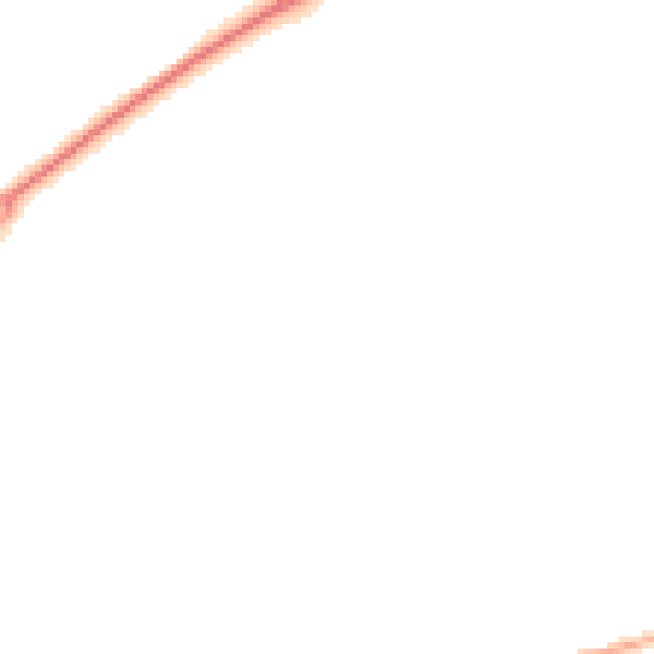 Night-time road noise heatmap for CV22 7UL