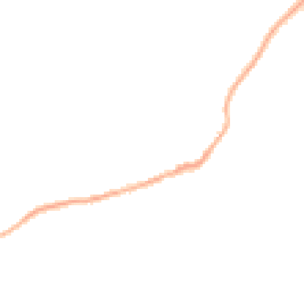 Night-time road noise heatmap for CV22 7UR