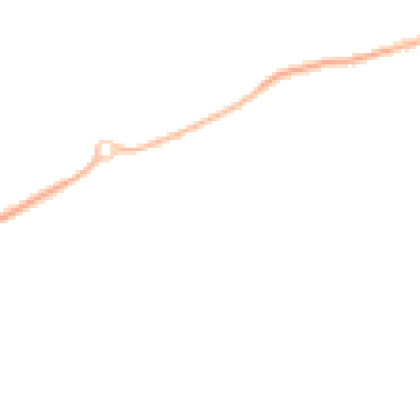 Night-time road noise heatmap for CV22 7YQ