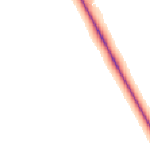 Daytime road noise heatmap for CV23 0AG