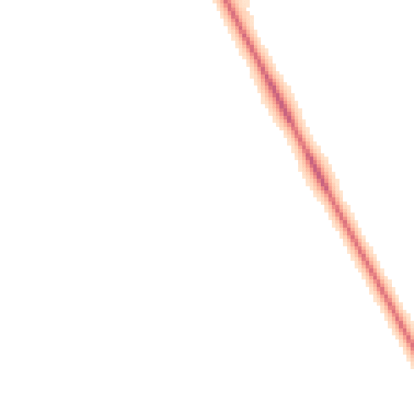 Night-time road noise heatmap for CV23 0AG