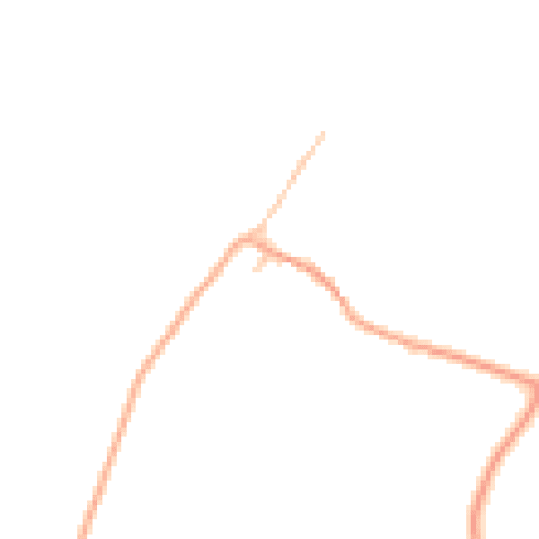 Daytime road noise heatmap for CV23 0EN