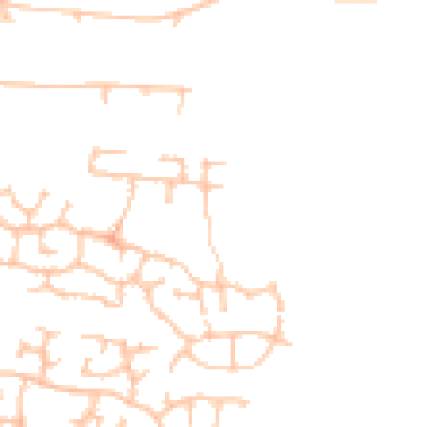 Daytime road noise heatmap for CV23 0HR