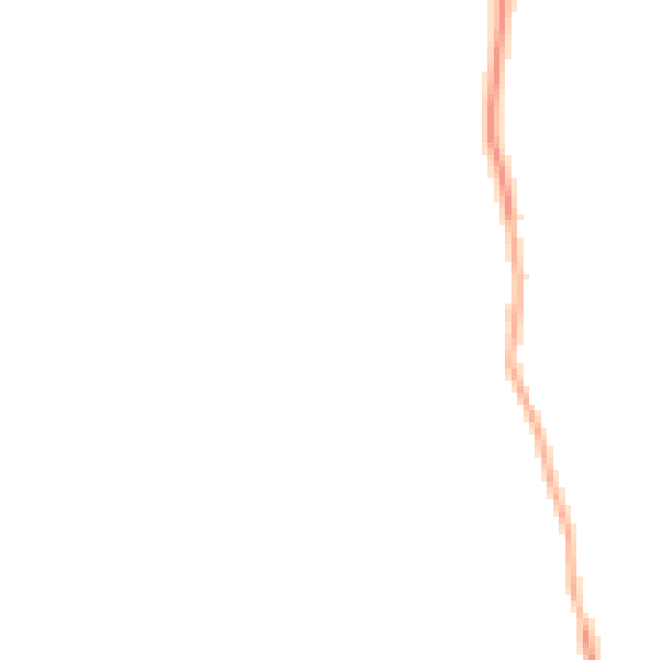 Night-time road noise heatmap for CV23 0HT