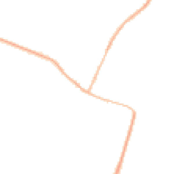 Night-time road noise heatmap for CV23 0JL
