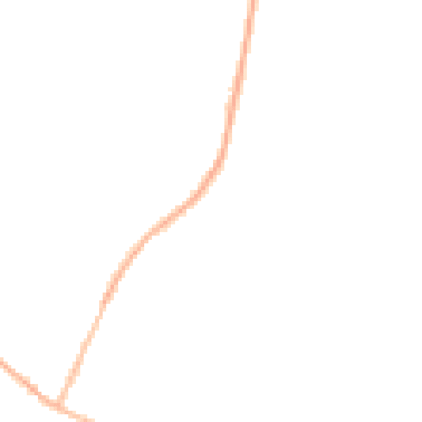 Night-time road noise heatmap for CV23 0LP