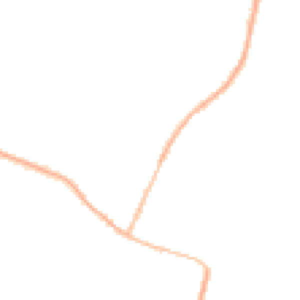 Night-time road noise heatmap for CV23 0LT
