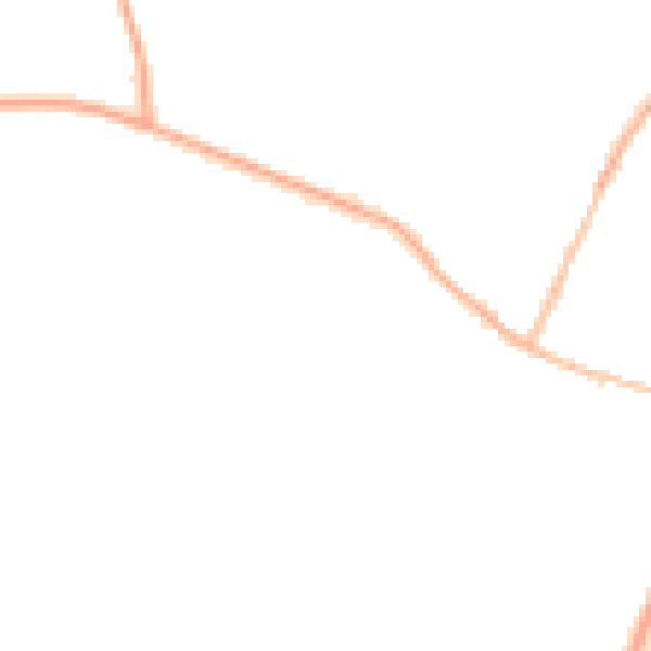 Night-time road noise heatmap for CV23 0NT
