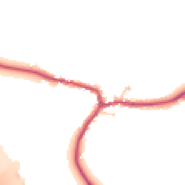 Daytime road noise heatmap for CV23 0QD