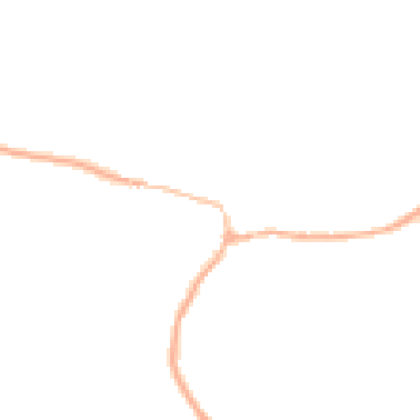 Night-time road noise heatmap for CV23 0QD
