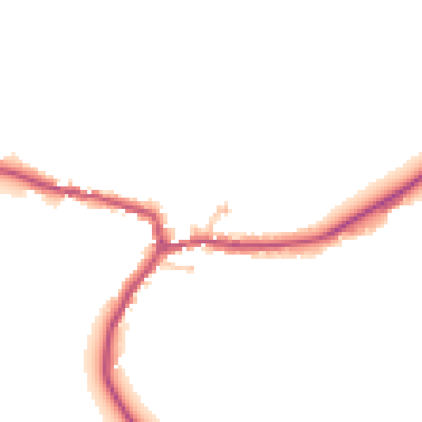 Daytime road noise heatmap for CV23 0QG