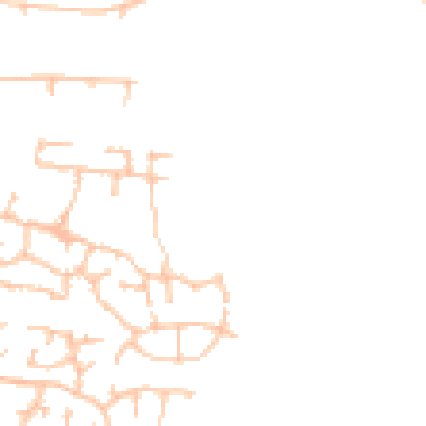 Daytime road noise heatmap for CV23 0YB