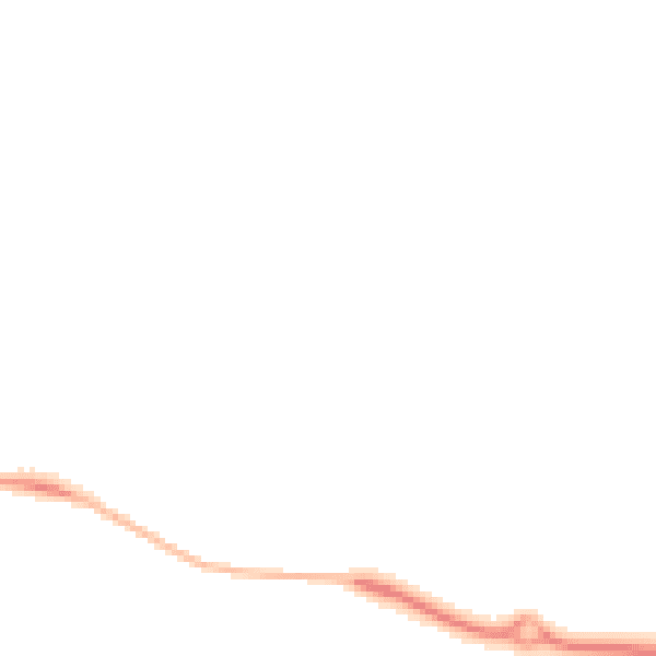 Night-time road noise heatmap for CV23 1AS