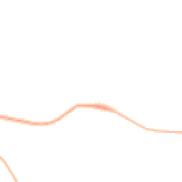 Night-time road noise heatmap for CV23 1BP