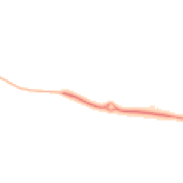 Night-time road noise heatmap for CV23 1FH