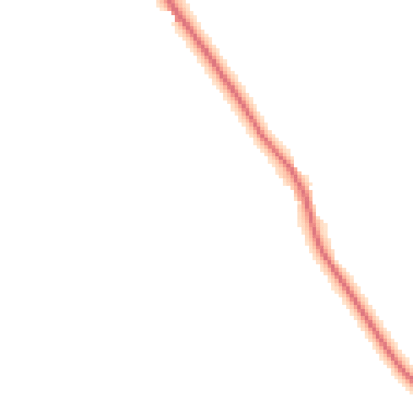 Night-time road noise heatmap for CV23 8BH