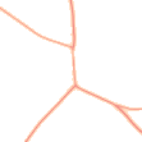 Daytime road noise heatmap for CV23 8FZ