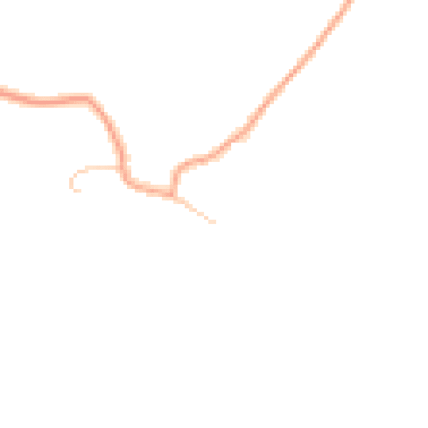 Daytime road noise heatmap for CV23 8HF