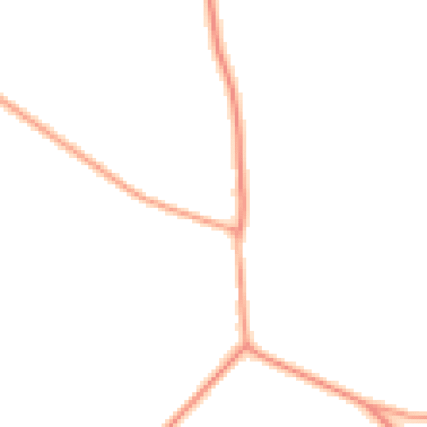 Daytime road noise heatmap for CV23 8HW