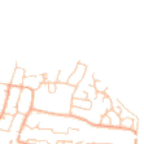 Daytime road noise heatmap for CV23 9AG