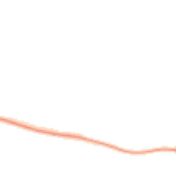 Night-time road noise heatmap for CV23 9BZ