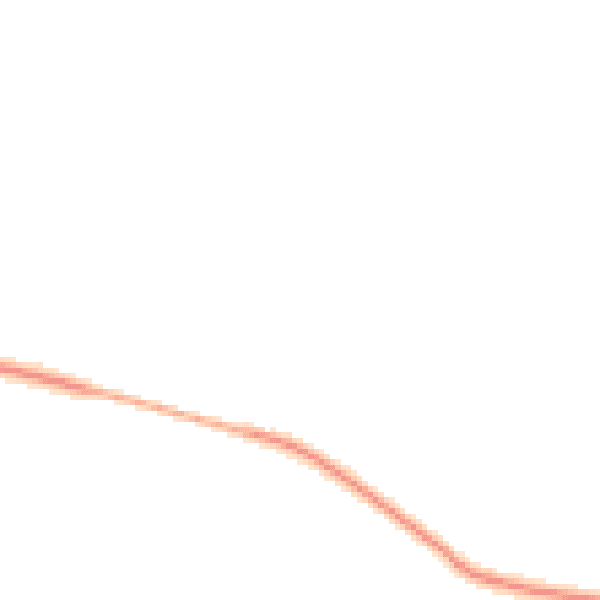 Night-time road noise heatmap for CV23 9EA