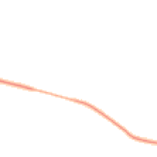 Night-time road noise heatmap for CV23 9EE
