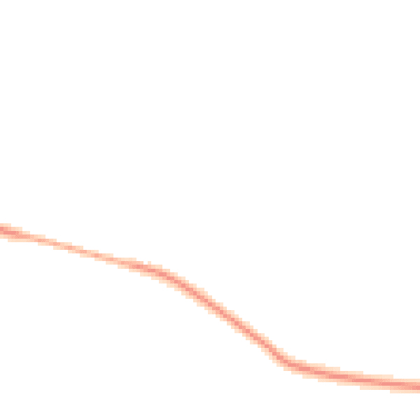 Night-time road noise heatmap for CV23 9EG