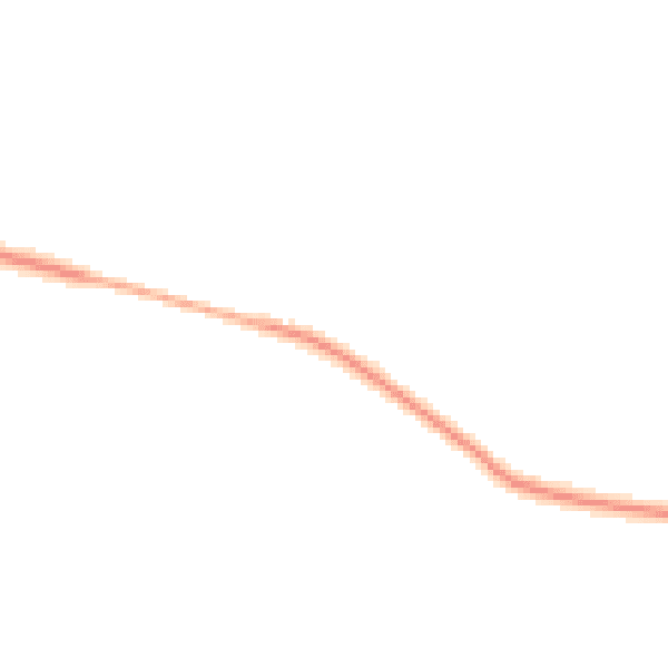 Night-time road noise heatmap for CV23 9EL