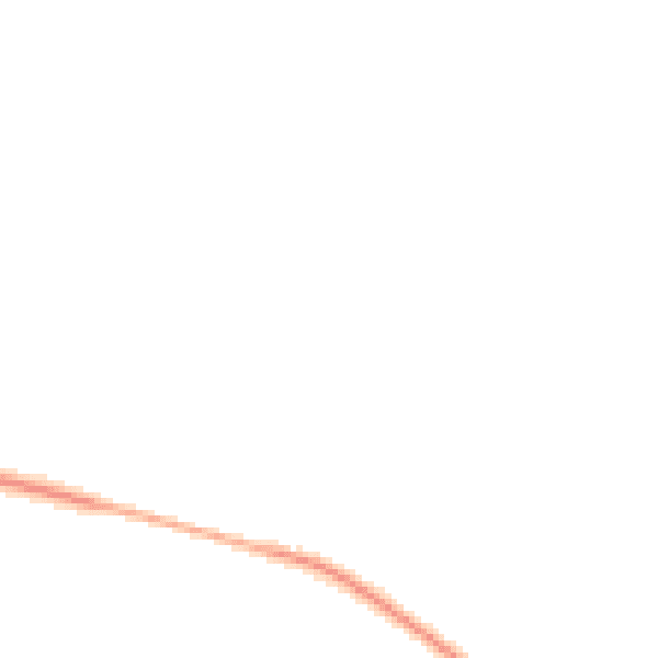 Night-time road noise heatmap for CV23 9EQ