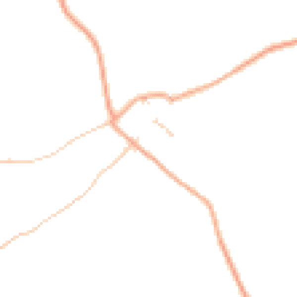Daytime road noise heatmap for CV23 9PA