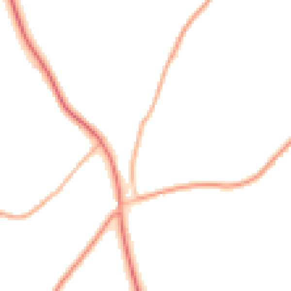 Night-time road noise heatmap for CV23 9QH