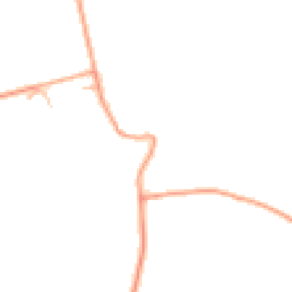Daytime road noise heatmap for CV23 9QZ