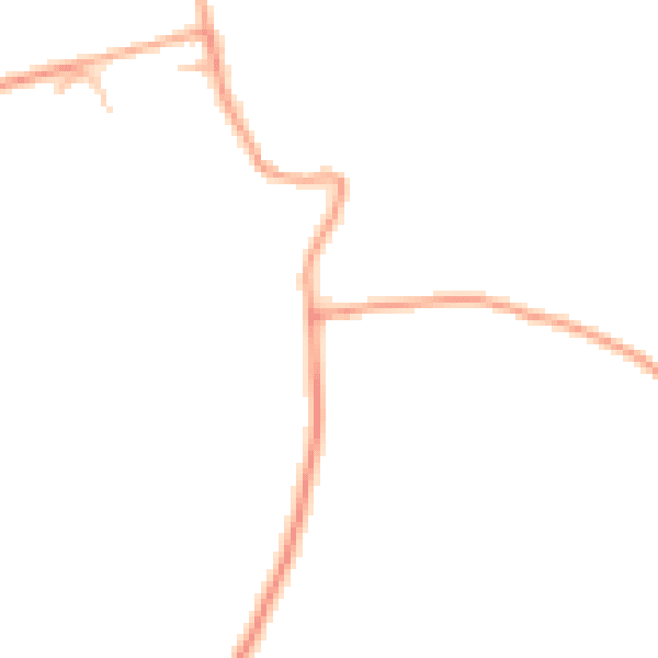 Daytime road noise heatmap for CV23 9RA