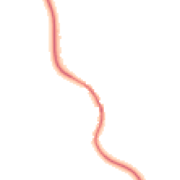 Night-time road noise heatmap for CV23 9RH